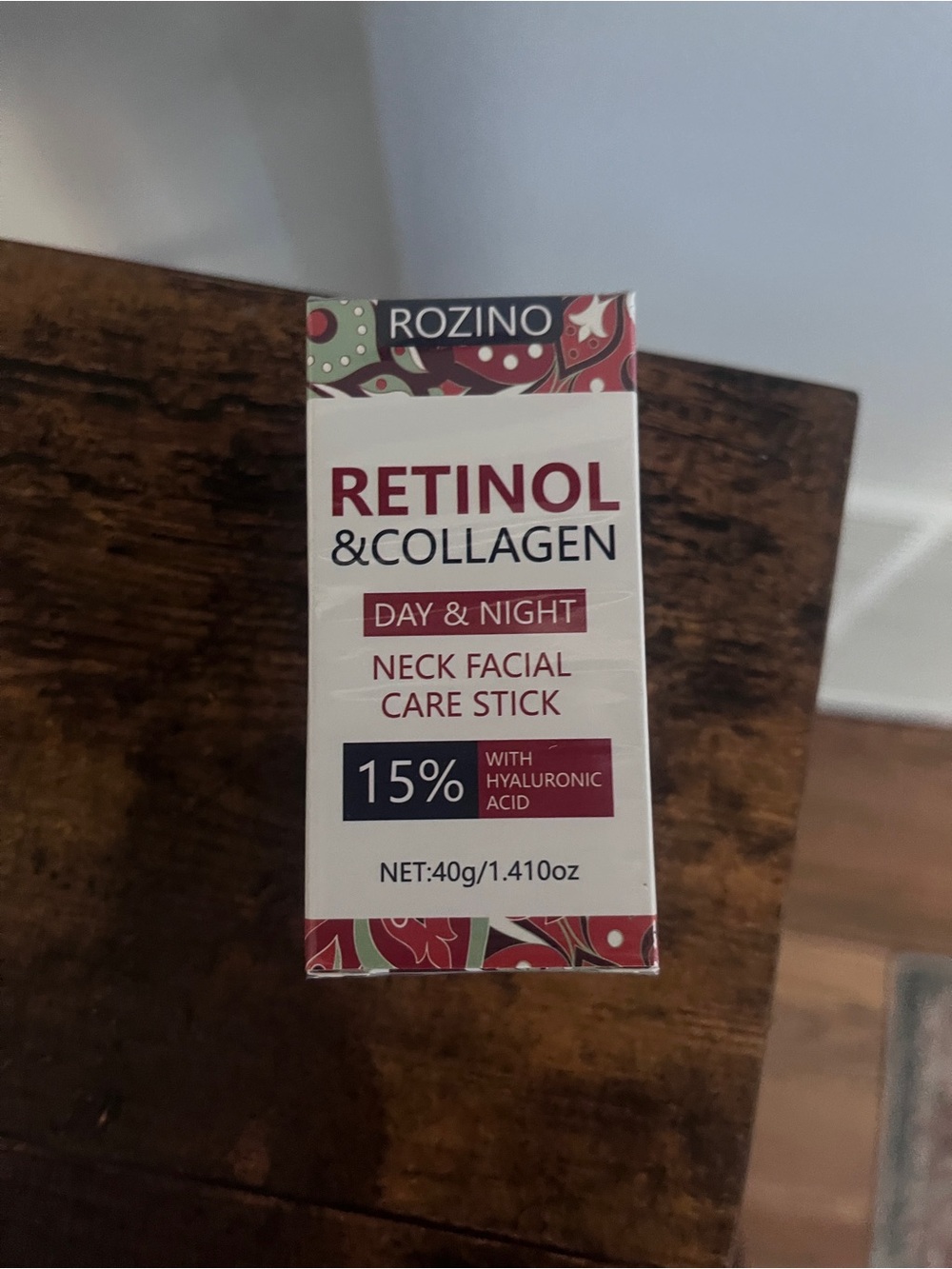 ROZINO Retinol & Collagen Day & Night Neck Facial Care Stick - NEW & sealed